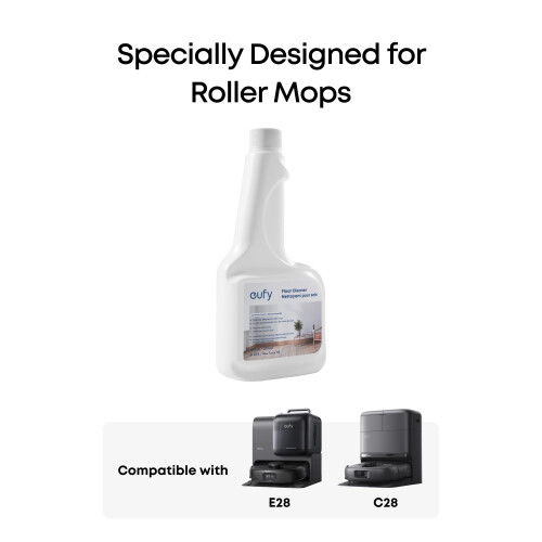 Eufy eufy Robovac Floor Cleaning Solution,Specially Designed for Rollers, 473 ml,For 1