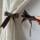 Polyester Knits Bows Tie Curtain Holdbacks Quick-Dark Grey 8