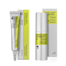 (1+1) Retinol Shot feszesítő szérum, tiszta A-vitamin és peptid a pórusok minimalizálására, ráncok és finom vonalak elleni öreged