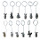 Creative Zodiacs Theme Paper Clip Holders Crafted From-Dragon 2