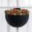 Garden Wall Mounted Flower Pot Handmade Hanging Modern-Black 8