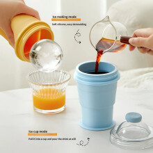 Efficient Food Grade Silicone Ice Sphere Maker Storage For-3