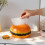 Gemakkelijk schoon te maken plastic tissuehouder met 8