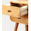 Scandinavian Small Narrow 2-Drawer Bedside Table 7