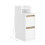 SoBuy White Nightstand with Wireless Charging & USB 1