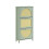 SoBuy Armoire à Chaussures Rotin 3 Abattants Vert 1