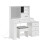SoBuy White LED Vanity Set 5 Drawers 1