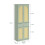 Comodă SoBuy Verde 70x34x180 cm MDF 3
