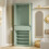 Comodă SoBuy Verde 70x34x180 cm MDF 5