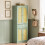 Comodă SoBuy Verde 70x34x180 cm MDF 8