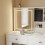 SoBuy White LED Vanity Set 5 Drawers 13