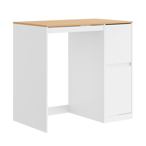 SoBuy Καλάθι Ρούχων BZR223-WN Λευκό 100x60x95 εκ.