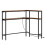 SoBuy L-Shaped Corner Console with Power Outlet 1