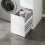 SoBuy Καλάθι Ρούχων BZR223-WN Λευκό 100x60x95 εκ. 13