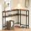 SoBuy L-Shaped Corner Console with Power Outlet 2