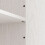 SoBuy Στενό Ντουλάπι FSB98-E-WG Κρεμ Λευκό 60x40x170 εκ. 16