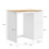 SoBuy Καλάθι Ρούχων BZR223-WN Λευκό 100x60x95 εκ. 3
