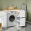SoBuy Καλάθι Ρούχων BZR223-WN Λευκό 100x60x95 εκ. 4