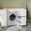 SoBuy Καλάθι Ρούχων BZR223-WN Λευκό 100x60x95 εκ. 5