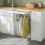 SoBuy Καλάθι Ρούχων BZR223-WN Λευκό 100x60x95 εκ. 7