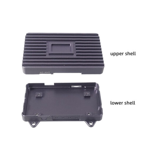 GNSS Receiver Aluminum Casing, Split-Type Receiver Casing, Um982 Board Card Casing, for Board Card + Base Plate 2