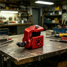 Camera-Accessoires met 1/4 en 3/8 Schroefdraad, Draai-, Kantel- en Draaifunctie, Geschikt voor Het Installeren van Monitoren en Beeldtransmissie C