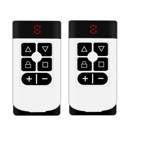 2pc 300-915Mhz Multi-Frequency Garage Remote Control Gate Key Duplicator CloneGarage Door Controller 8 Channels