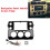 Car 9" Android Navigation Bezel Frame with Power Harness for  -Cruise 2007-2013 Radio Screen DVD Panel Cover 2