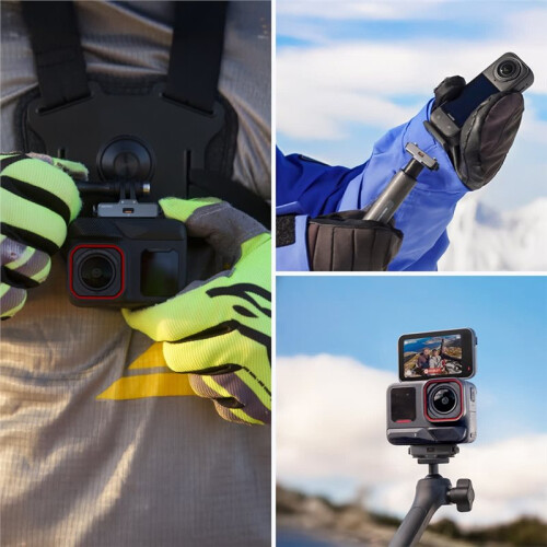 For  Quick Release Mount 2.0 Magnetic Base Invisible Bracket Folable Base for X5 X4 X3 Ace Pro 2 Accessories 2