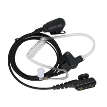 Oreillette PTT pour Radio Bidirectionnelle EADS THR9, Airbus THR9I, TH9, DIY8100, TP9400, Talkie-Walkie, Casque Audio avec Conduit D'Air