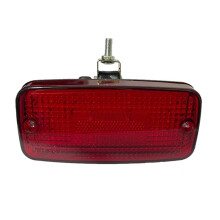 1 PCS 10-30V Universal Rear Red Fog Lamp for Trucks, Trailers, Buses, and Van