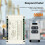 300M AC100V-400V 4CH Wireless Remote Control 30A Garage Doors  Transmitter LED Light  Relay+433MHz Receiver 2