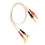 HIFI Speaker Cable 400 Core Speaker Wire for Amplifier Hi-Fi Systems 4N Oxygen-Free Pure Copper 2