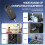 2.4G -Worn/Lavalier Wireless Microphone Portable with LED Digital Display for Megaphone Microphone Speaker Outdoor 2