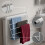 1 Pack 4 Bar Radiator Airer | White Over Heater Dryer 5