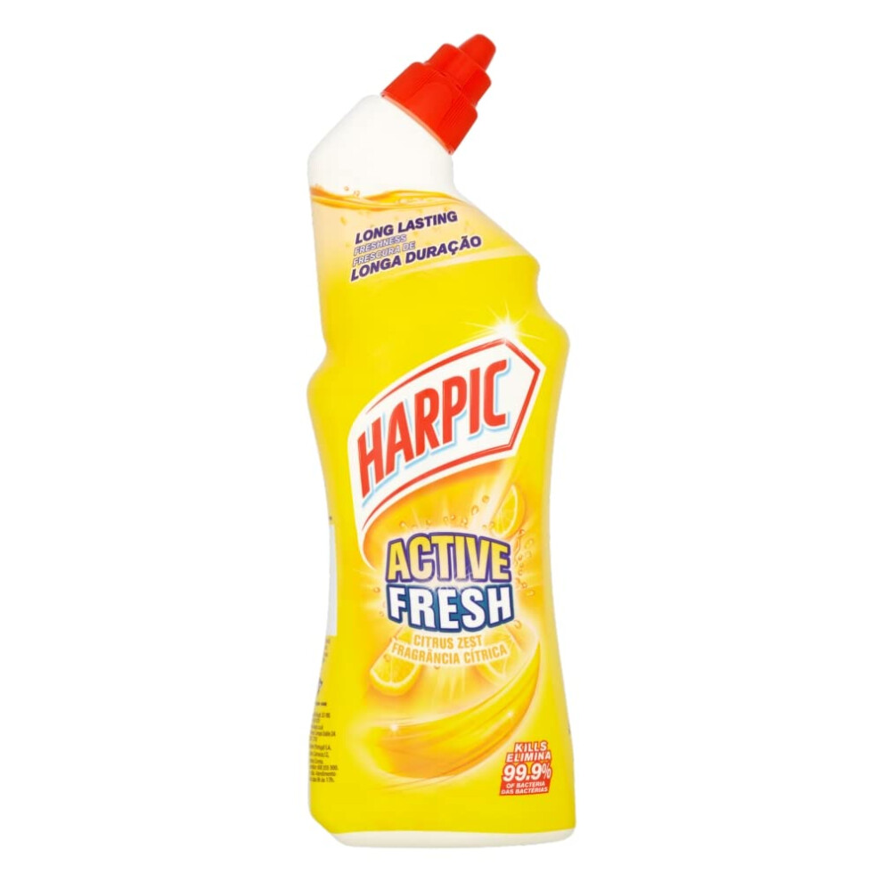 Harpic Active Fresh Toiler Cleaner Gel, Citrus Zest, Pack Of 1