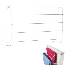 1 Pack 4 Bar Radiator Airer | White Over Heater Dryer