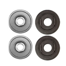 2X Angle Grinder M14 Locking Plate Chuck for SDS Quick-Release Nut Clamping 115/125/150/180/230mm Flange Nut Set