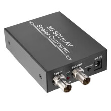 Konwerter Skalujący 3G/HD/SDI do AV RCA SDI Full HD 1080p 3G/HD/ SDI do L/R RCA CVBS Composite Audio Video Adapter dla HDTV