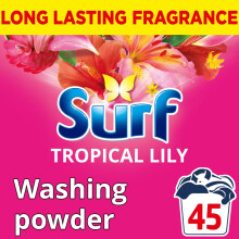 Surf Washing Powder Tropical Lily & Ylang Ylang, 3.185kg