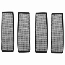 4 Packungen Sicherheits Gurt Schulter Polster, Glanz Kristall Auto Sicherheits Gurt Abdeckungen Diamant Auto Dekor ZubehöR für Frauen