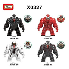 Lego Minifigures figure Marvel Super Hero Venom Carnage Toy Models
