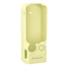 Silicone Cover for Osmo Pocket 4P Camera Anti-Scratch Protective Cover for Pocket 3 4 Camera Accessories Yellow