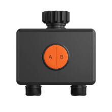 Zigbee 3.0 Water Valve DUO Dual Outlets Irrigation Timer IP65 WiFi App Control Garden Watering EU G3/4