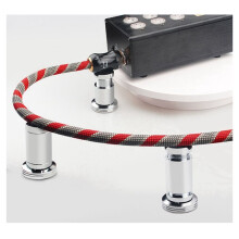 Aluminum Alloy Adjustable HiFi Audio Feet Pad Amplifier Power Cable Bracket Wire Support for Nail A