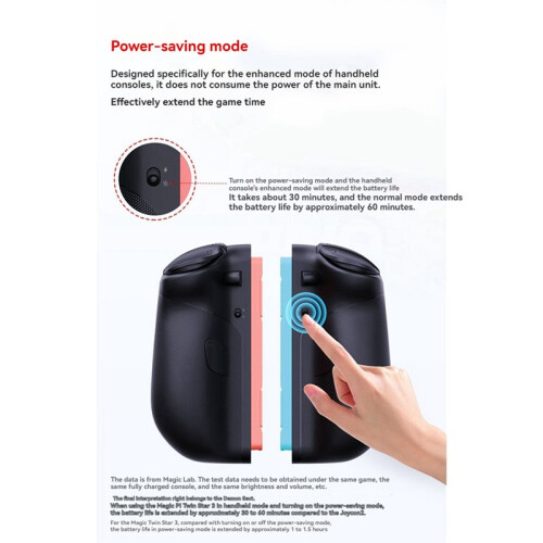 M12 HD Gaming Controller for   2 Console with TMR Hall Effect Sticks Mechanical Buttons HD Rumble 2