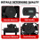 Motorfiets Radiator Koelventilator CoolFlow Assemblage Motor Koelventilator Set voor  WR450F 2012-2014 2015 732-FN11 6