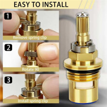 Faucet Cartridge Replacement for K-GP77005-RP & K-GP77006-RP Faucet CeramicValve,Ceramic Valve Replacement 4 Pack