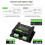 Waveshare Modbus RTU Module (A) Industrial Modbus RTU Mixed Input Output Module Multiple Isolation Protection Circuits US Plug 10