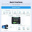 Waveshare Modbus RTU Module (A) Industrial Modbus RTU Mixed Input Output Module Multiple Isolation Protection Circuits US Plug 6